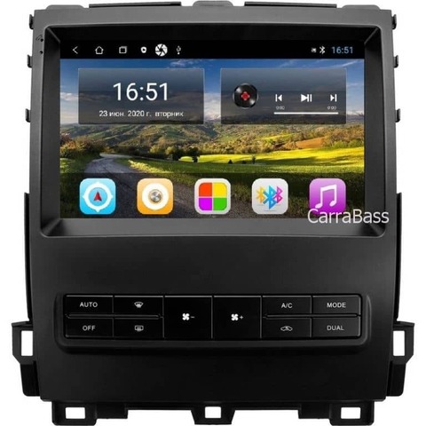 Магнитола Toyota LC Prado 120,Lexus GX 470 (2002-2009) Android 11 2/16GB IPS модель TO-447T3