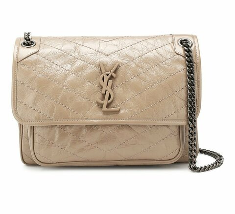 Сумка Saint Laurent Niki Medium бежевый