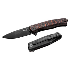 Фото Складной нож LionSteel MT01, сталь MagnaCut, рукоять карбон/титан