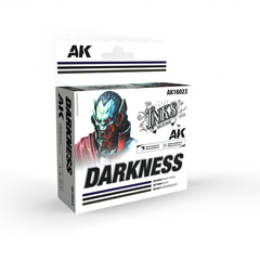 Набор красок AK interactive Darkness Colors Set (Inks)