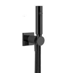 Gessi Rilievo 59151#299 Гигиенический душ настенный на 1/2", цвет: nero XL фото