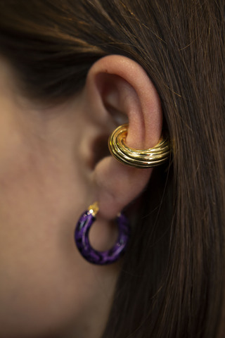 Кафф Цирсинус, серебро 925, позолота 18k 3