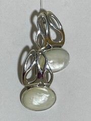 Авлида (серьги  из серебра)