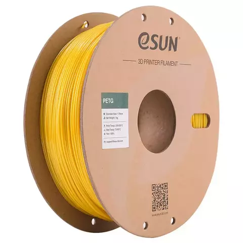 Катушка PETG-пластика ESUN 1.75 мм 1кг., золотистая