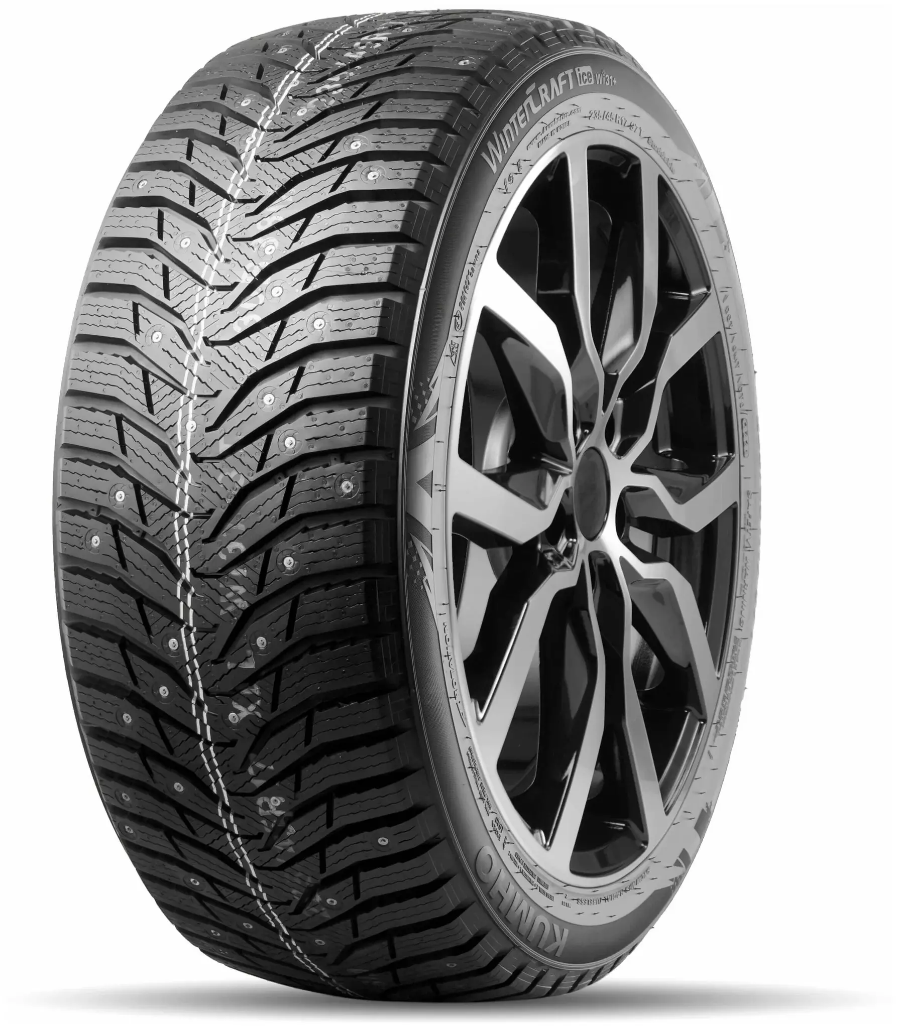 Шина Kumho WinterCraft ice WI31 93T R17 205/50 шипованная