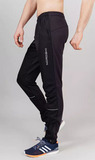 Беговой ветрозащитный костюм с капюшоном Nordski Run Total Black мужской