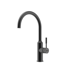 Lemark LM5079BL Смеситель для кухни с поворотным изливом, высота излива 25 см, длина 21 см, нерж. сталь/ чёрный матовый фото