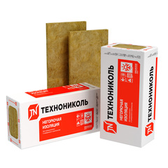 Утеплитель Плиты минераловатные Техновент Стандарт 1200х600х100 (2,88 м2), (0,288 м3), 4 плиты, плотность 72-88 кг/1 м³
