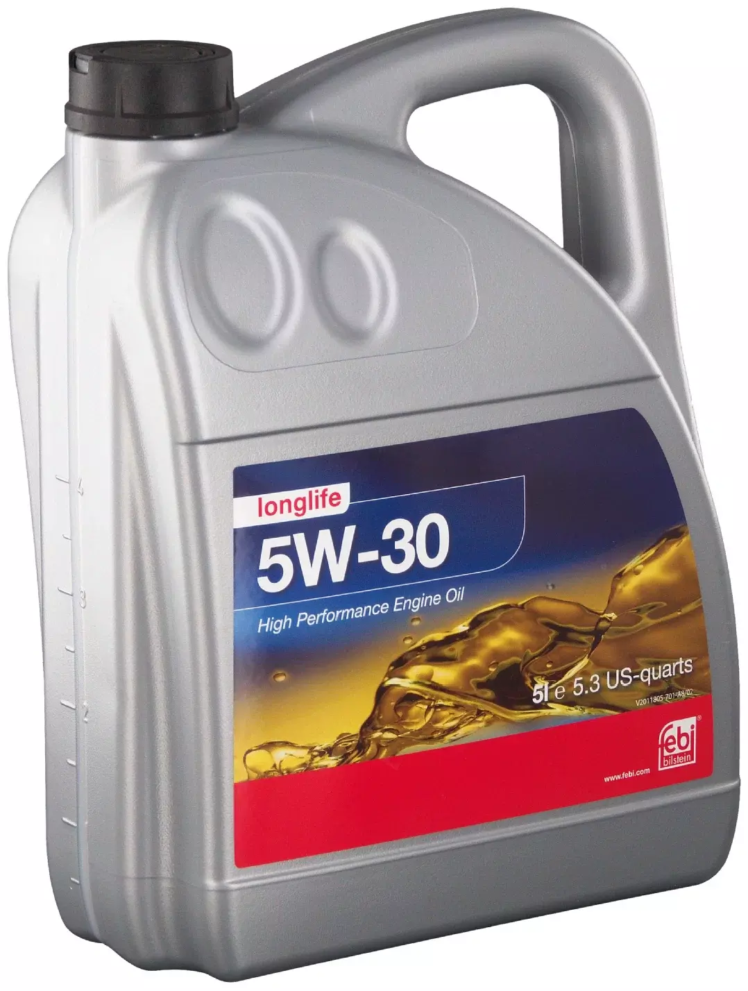 Масло моторное FEBI Longlife 5W-30 синтетическое 5 л