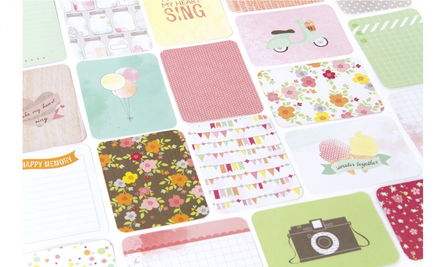 Neapolitan edition CORE KIT- комплект карточек для Project Life 616шт