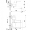 Lemark Unit LM4514C Смеситель для ванны Хром
