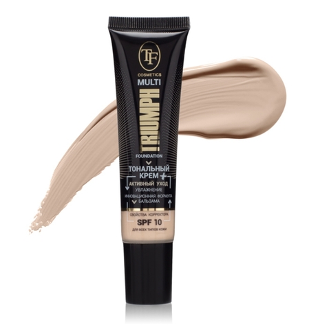 TF Крем тональный MULTI FOUNDATION Triumph SPF10 тон 41 слоновая кость