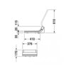 Duravit SensoWash Starck 610200000000000 Сиденье для унитаза с крышкой, ширина, мм-376, глубина, мм-519, без декора, цвет-белый
