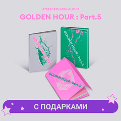Альбом ATEEZ - GOLDEN HOUR : Part.5 | с подарками