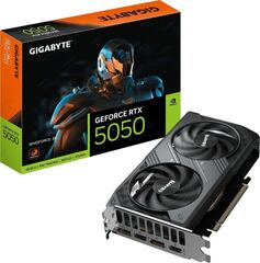 Видеокарта Gigabyte PCI-E 5.0 GV-N5050WF2-8GD NVIDIA GeForce RTX 5050 8Gb 128bit GDDR6 2572/20000 HDMIx2 DPx2 HDCP Ret