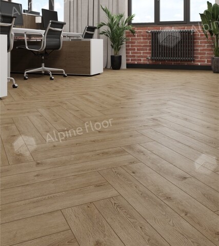 Ламинат Alpine Floor Original - Елка Эксперт 12 Дуб Прованс (LF106-07)