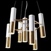 Люстра Ike Suspension белая-Gold 7 диаметр 42см.