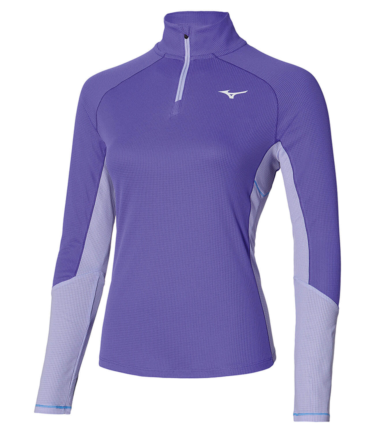 Mizuno Dry Aeroflow Ls Hz футболка с длинным рукавом женская синяя
