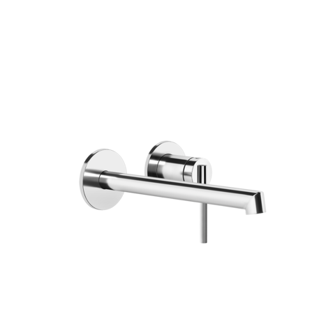 Gessi Ingranaggio 63583#727 Bнешняя часть для настенного смесителя с длинным изливом, без донного клапана