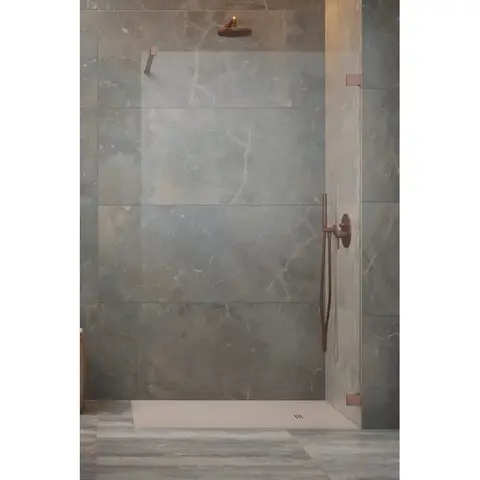 Radaway 10103160-93-01 Essenza Pro Brushed Copper Walk-in 160