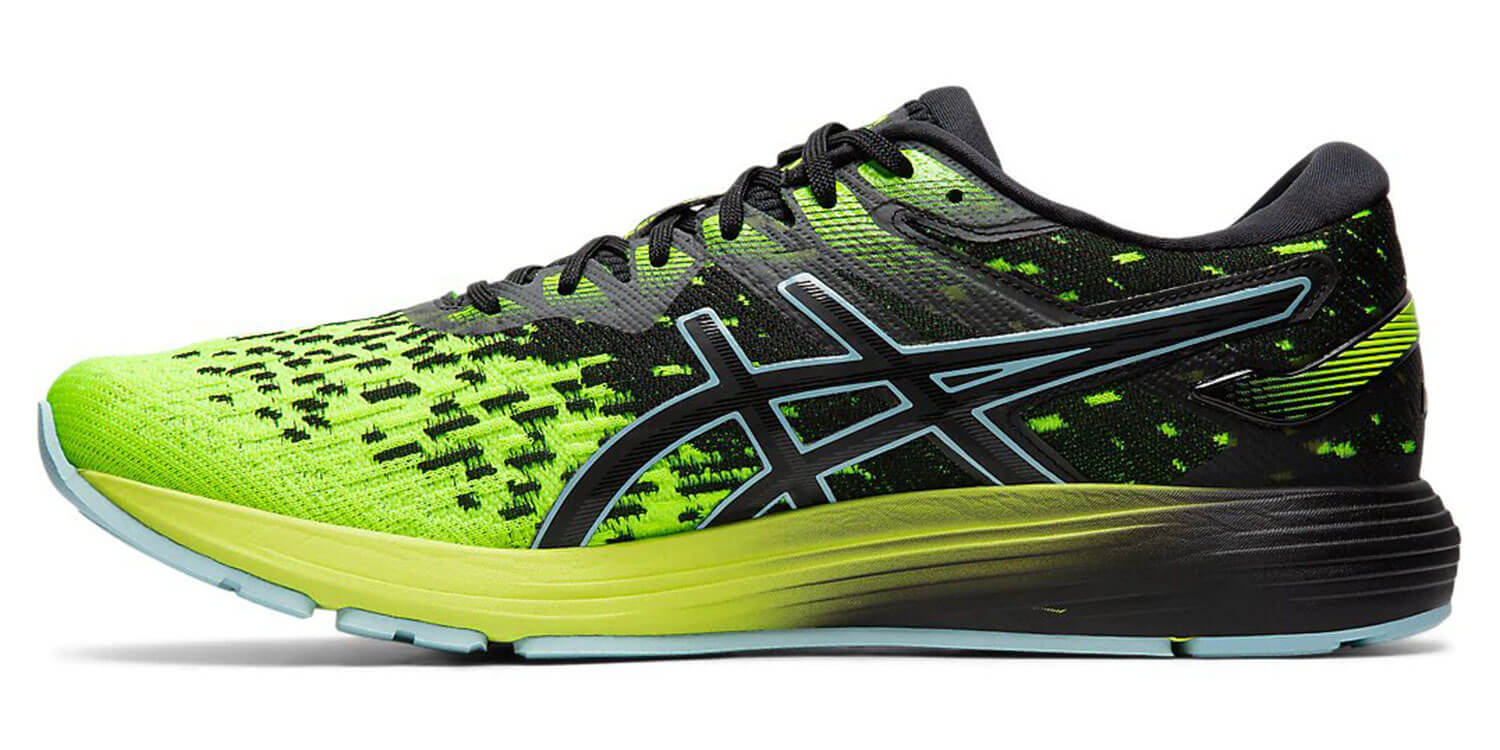 Asics Dynaflyte 4 кроссовки для бега мужские черные-зеленые - 5