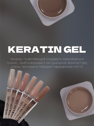 Мик,KERATIN GEL (Кератиновый гель) 05 15 мл