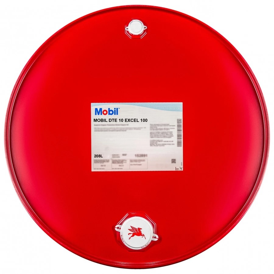 Гидравлическое масло Mobil DTE 10 Excel 100 синтетическое 208л