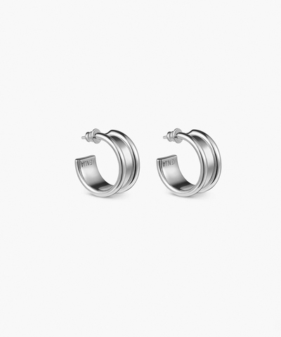 Серьги Gia silver