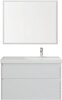 Aquanet 346310 Тумба Nova Lite 2.0 90 R 2 ящ. цв. белый глянец (346310)