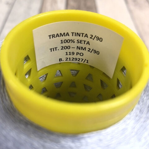 Шелк малберри TRAMA 4500 серо-голубой