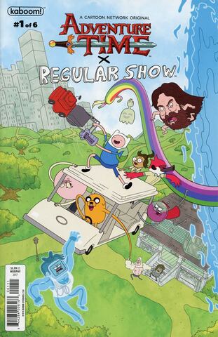 Adventure Time x Regular Show #1 (Cover B)