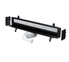Viega Advantix Vario 736736 Душевой лоток для встраивания в стену, плоская модель, проп. способность 0,4 л/с, L=300-1200, H=70-100, модель 4968.10 фото