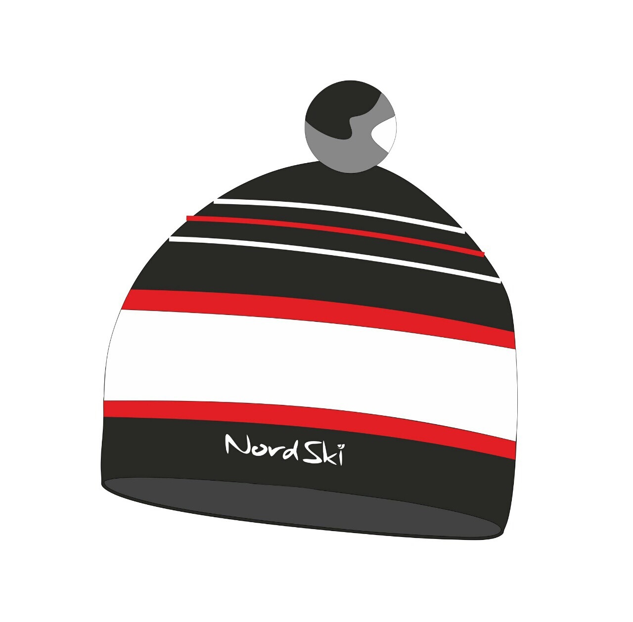 Лыжная шапка Nordski Bright black