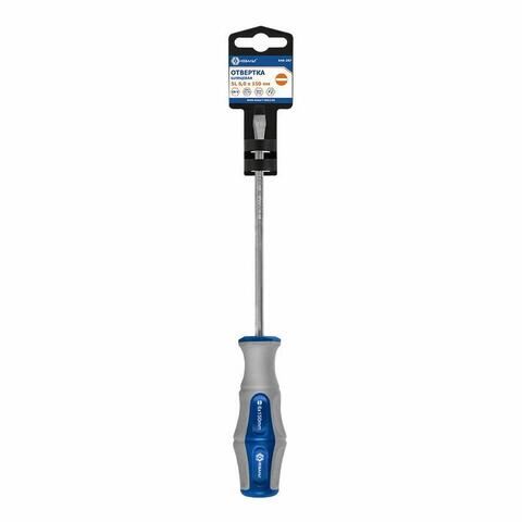 Отвертка Ultra Grip КОБАЛЬТ SL 6,0 х 150 мм CR-V, двухкомпонентная рукоятка (646-287)
