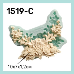 1519-С Молд силиконовый Цветочный орнамент 