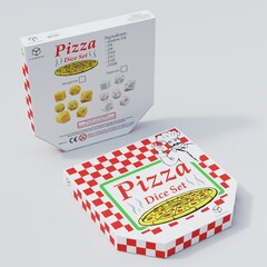 Набор кубиков Pizza Dice Set: Pepperoni