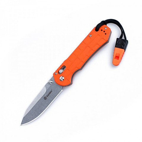 Нож Ganzo G7452P-WS (черный, оранжевый)