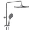 Villeroy&Boch TVS00000600061 Душевая стойка, смеситель-в комплекте, тип регулирования воды-термостатический картридж, верхний душ-есть, форма верхнего душа-круглая, размер верхнего душа-200, держатель верхнего душа-есть, вынос, мм-400