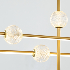 Подвесной светильник MD21001050-3B gold