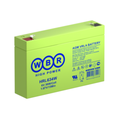 Аккумулятор WBR HRL634W - AGM ( 6В / Ач )