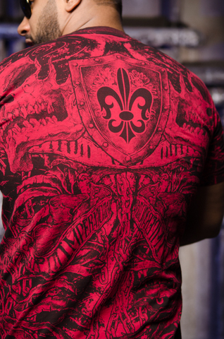 Xtreme Couture | Футболка мужская Arthur's Court X1758 от Affliction принт на спине