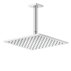 Gessi Rilievo 59155#031 Потолочная душевая головка шарнирная 250x250 мм на 1/2", цвет: хром