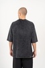 Футболка Kultura oversize Premium garment dyed черный