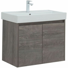 Aquanet Nova Lite 302527 Тумба с раковиной, цвет: дуб рошелье фото