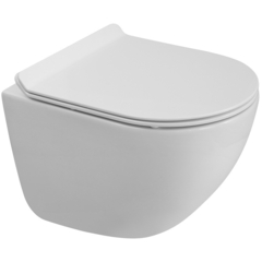 BelBagno Amanda BB051CH-TOR-FC/BB2011SC Унитаз подвесной безободковый, с системой смыва 