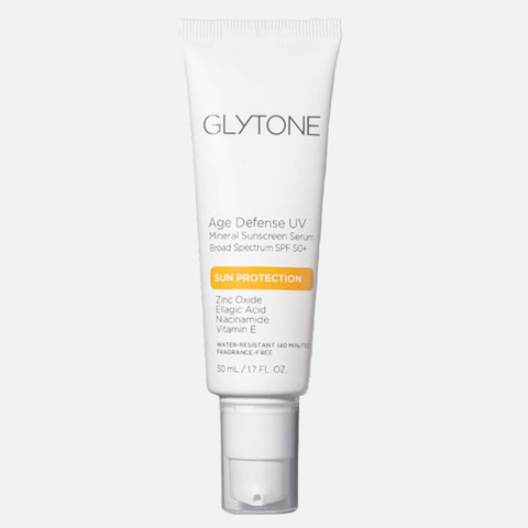 GLYTONE Минеральная солнцезащитная сыворотка  SPF 50+ Age Defense UV Mineral Sunscreen Serum BS SPF 50+, 50 мл