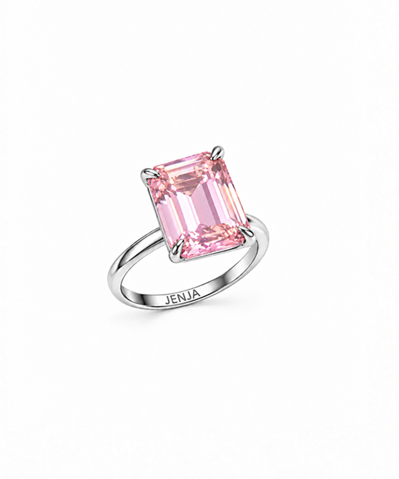 Кольцо she said yes PINK