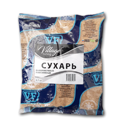 VF Сухарь панировочный ЗИМА (рыболовный) 0,5кг/20шт/уп