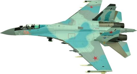 Модель Российский Истребитель SU-35 Super Flanker масштаб 1:100