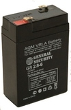 Аккумулятор General Security GS 2,8-6 ( 6V 2,8Ah / 6В 2,8Ач ) - фотография
